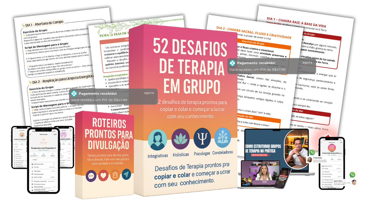 52 Desafios de Terapia em Grupo